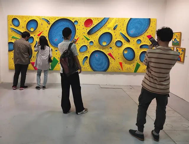 조형아트 서울 2022 코엑스 — 일탄 시리즈 작품