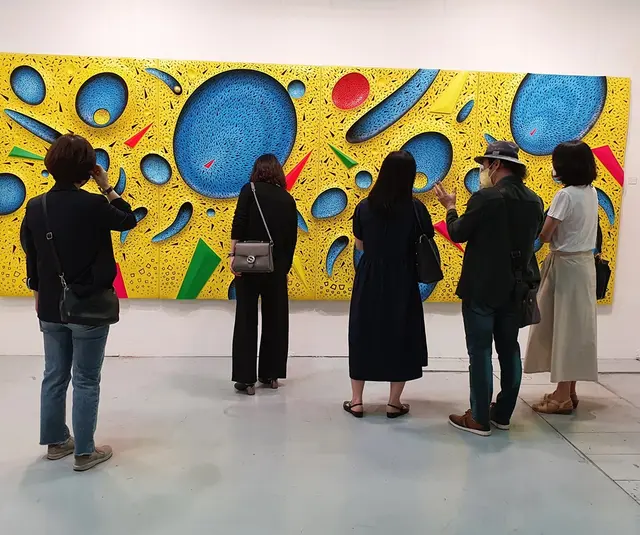 조형아트 서울 2022 코엑스 — 일탄 시리즈 작품