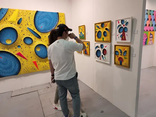 조형아트 서울 2022 코엑스 — 일탄 시리즈 작품