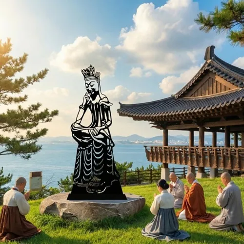 반가사유상 — 설치미술 작품