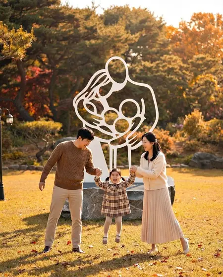 우리의 울타리 가족 — 설치미술 작품