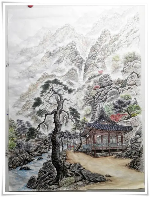 무제 5 — 한국화 작품