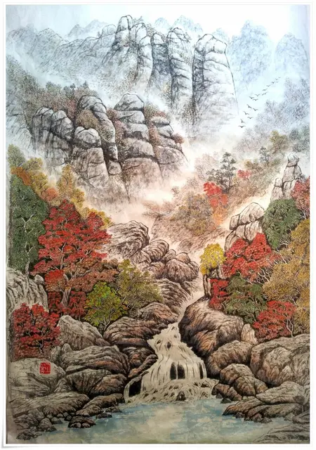 무제 2012 01 30 16.51 — 한국화 작품