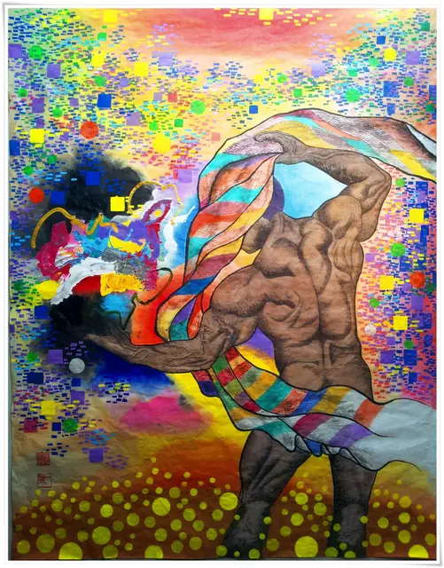 무제 2012 05 28 12.20 — 한국화 작품