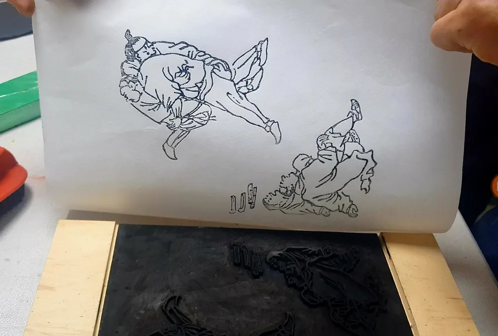 김홍도그림 — 디테일 2 (3 / 5)